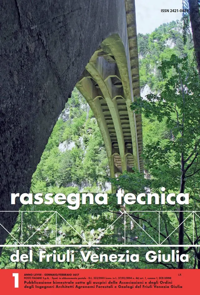 Copertina — La ristrutturazione del ponte sul Lumiei a Sauris
